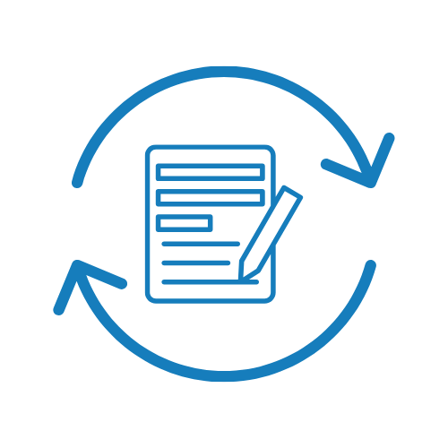 Webpage Validation Package Cycle Development Form Icon v.1